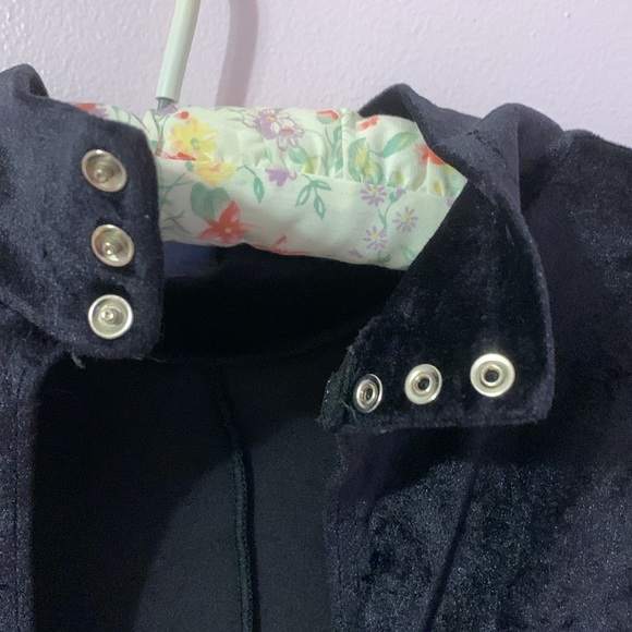 Vintage velvet cat suit body suit - Picture 5 of 8